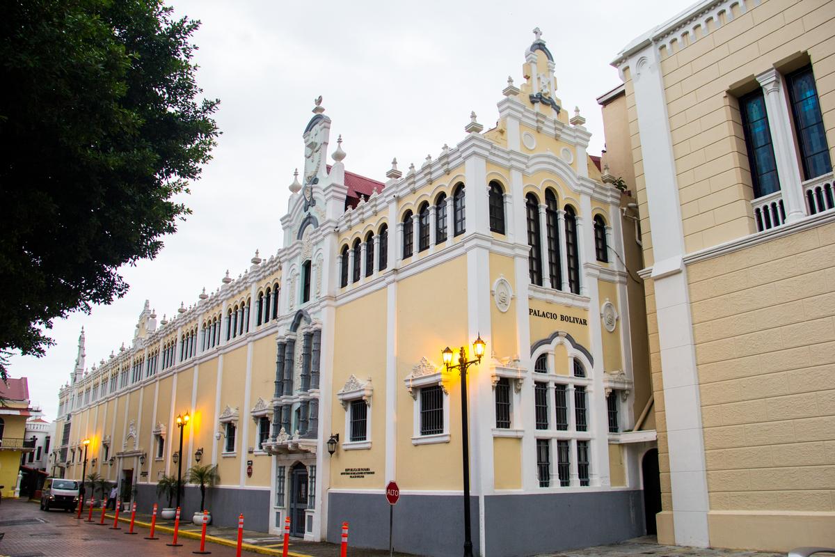 Palacio Bolívar vista panorámica